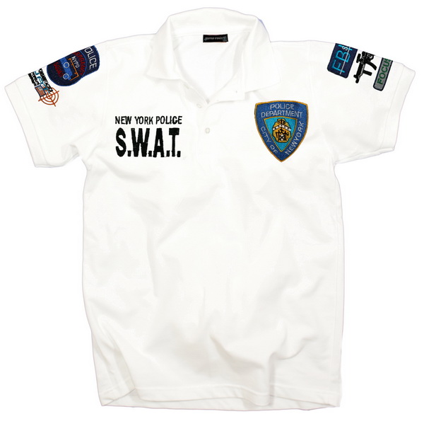 S-W-A-T-POLO-SHIRT-SWAT-NEW-YORK-POLICE-WEIss-GR-XXL
